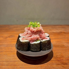 溢れネギトロ巻き