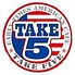 アメリカンカフェ TAKE5のロゴ