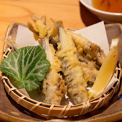 ししゃも（3本）天ぷら