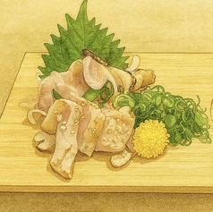 地鶏ピヨのたたき