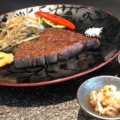 鉄板焼いっせつステーキ&Barのコース写真