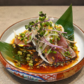 料理メニュー写真&nbsp;鰹の藁焼き～自家製ポン酢～
