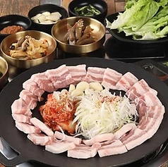 関内 テラス 韓国料理 マルのコース写真