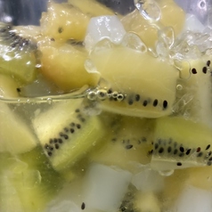 【生フルーツドリンク】キウイフルーツナタデココ(焼酎割り/ノンアルコール)