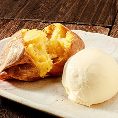 ほくほく安納芋のアイス添え