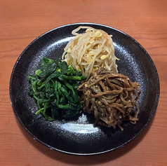 ナムル盛り合わせ（Korean Namul Set｜韓国伝統ナムル3種盛り）