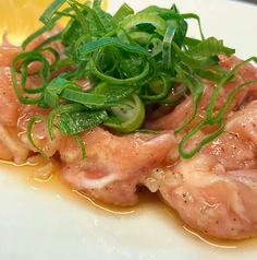 国産鶏のせせり焼き