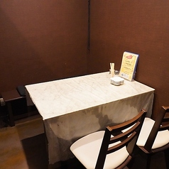 2名様～利用可能なお席をご用意しております。