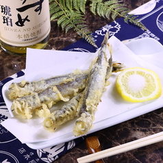ししゃも天ぷら