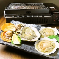 当店ではこだわりの海鮮焼きをご用意しております！