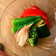 季節の食材を使用した逸品メニューをお楽しみ下さい