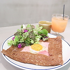 ガレット食堂 コントマトルのコース写真