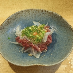 馬刺しユッケ