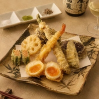 揚げたて京風天ぷらと炊きたて土鍋ご飯