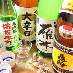 本格焼酎・日本酒充実！