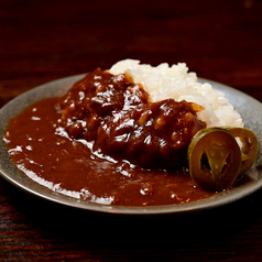 〆の一口カレー