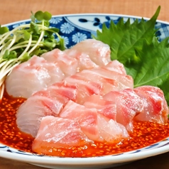 韓式鯛の刺身