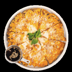 チーズキムチチヂミ/唐辛ニラチヂミ