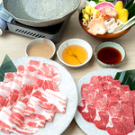あぐー豚・石垣牛・島野菜 黄金だし しゃぶき 石垣島