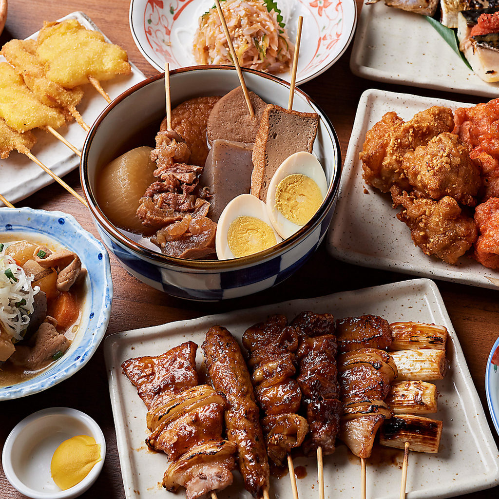 宴会コース充実してご用意、季節のメニューやこだわりの定番まで 