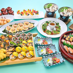 【忘新年会Bプラン】和食・洋食折衷料理(大皿料理形式) 全9品