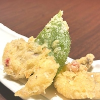 季節の旬食材を使用したお料理を多数ご用意