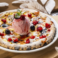 食後に♪スイーツピザ(*^^*)