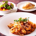 料理メニュー写真 9/1～　パスタセット　【ティータイム限定】※ご利用時間　13：30～15：00（LO14：30）