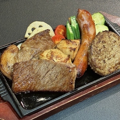 越後肉盛りプレート