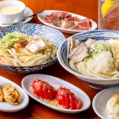 udon&bar スタンドAのコース写真