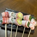 料理メニュー写真&nbsp;野菜巻き串