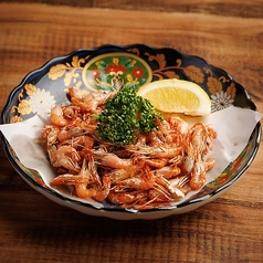 甘海老の唐揚げ