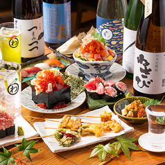 立川泉町すしわさびのコース写真