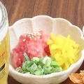料理メニュー写真&nbsp;とろたく(韓国のり付き)
