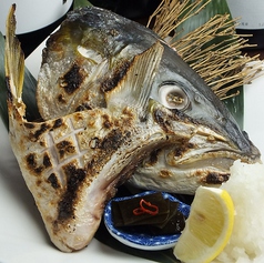 五島鮮魚の兜焼き