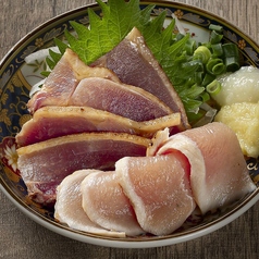 さつま知覧どりのたたき 2種盛り