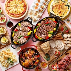 JR九州ステーションホテル小倉 鉄板 串焼き 八くらのコース写真