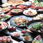 全100品を超える料理は、全てにこだわりが詰まった一品揃い◎