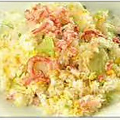 チャーシュー入りチャーハン/豚バラチャーハン/エビ入りチャーハン/カニ入りチャーハン