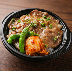 豚ロース丼