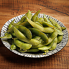 茹でた枝豆