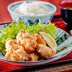 若鶏の唐揚げ定食