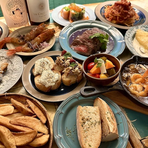 激戦区新宿で15年！怪しいビル2階の隠れイタリアンダイニング！