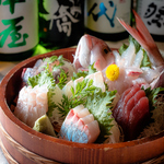 豪快なお刺身盛り合わせ！ぴっちぴちの鮮魚をどうぞ☆