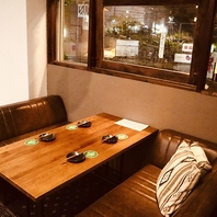 ちょっとオシャレ演出空間です。