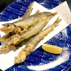 子持ちししゃも天ぷら