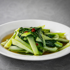 定番の青菜炒め