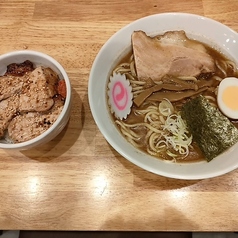 十勝豚小丼ラーメンセット