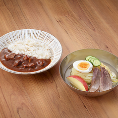 【SET】牛たんカレーライス+冷麺セット