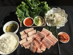 サムギョプサル御膳